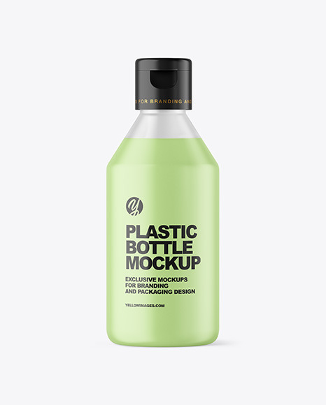 Frosted Liquid Soap Cosmetic Bottle Mockup PSD #3