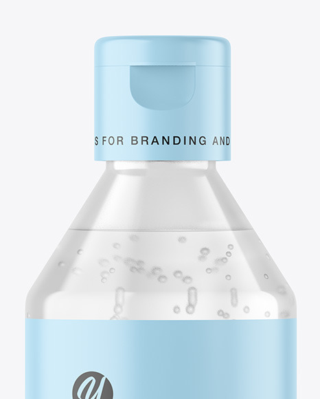 Clear Cosmetic Bottle Mockup PSD #6