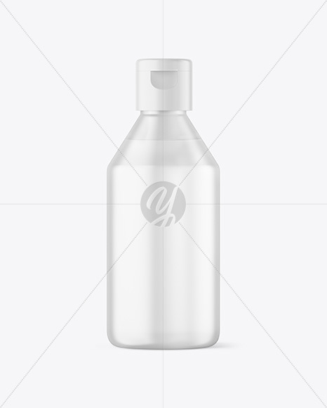 Frosted Cosmetic Bottle Mockup PSD #3