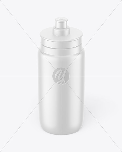 Matte Sport Bottle Mockup PSD #3