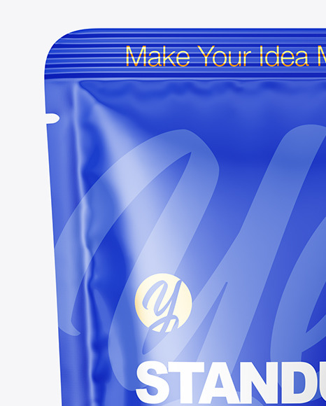 Glossy Stand up Pouch Mockup PSD #2