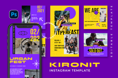 Kironit Instagram Template