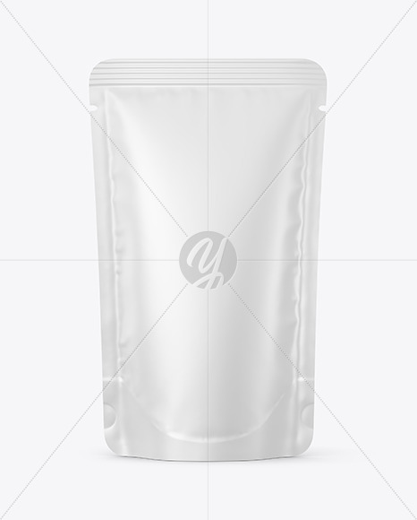 Matte Stand up Pouch Mockup PSD #3