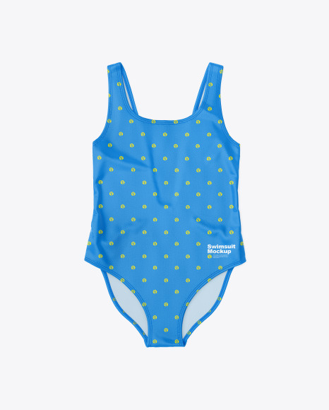 Swimsuit Mockup   Front View PSD #2