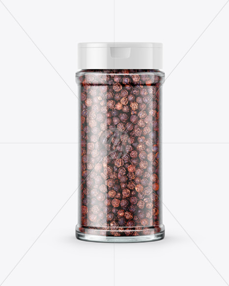 Free Spice Jar with Black Pepper Mockup Jar Mockups