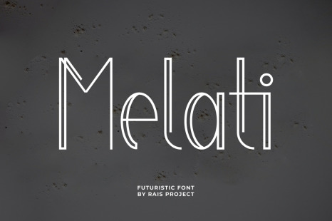Melati Modern Font