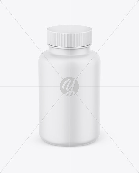 Matte Bottle Mockup PSD #1