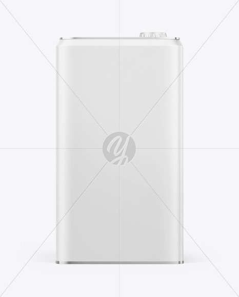 Matte Tin Box Mockup PSD #3