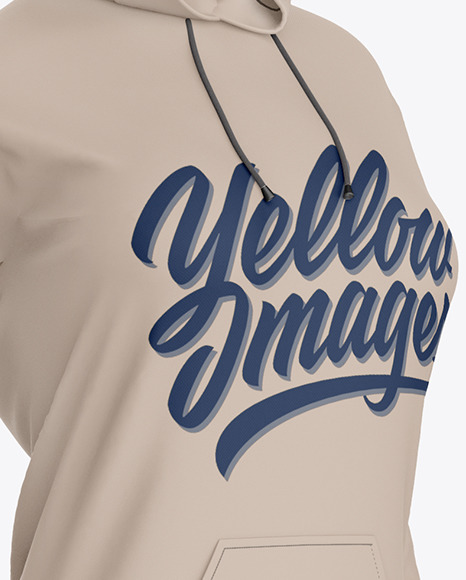 Muslim Tracksuit Mockup – Front Half Side View PSD #1