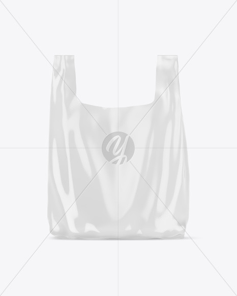 Plastic Bag Mockup   Front View PSD #3
