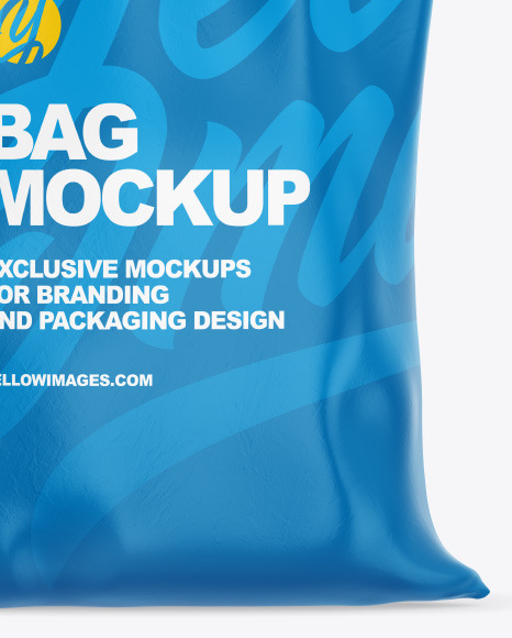 Plastic Bag Mockup   Front View PSD #1