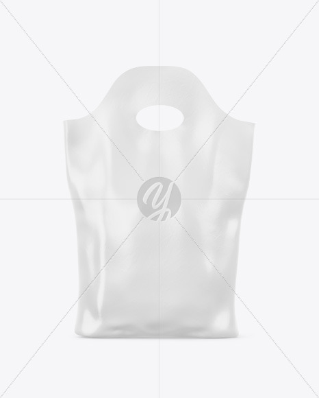 Plastic Bag Mockup   Front View PSD #3