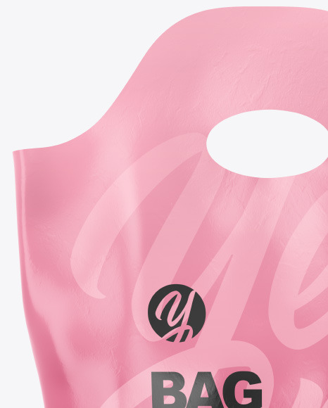 Plastic Bag Mockup   Front View PSD #2