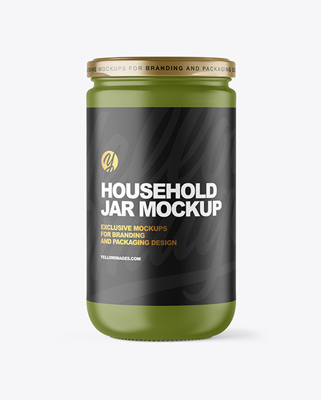 Matte Jar Mockup
