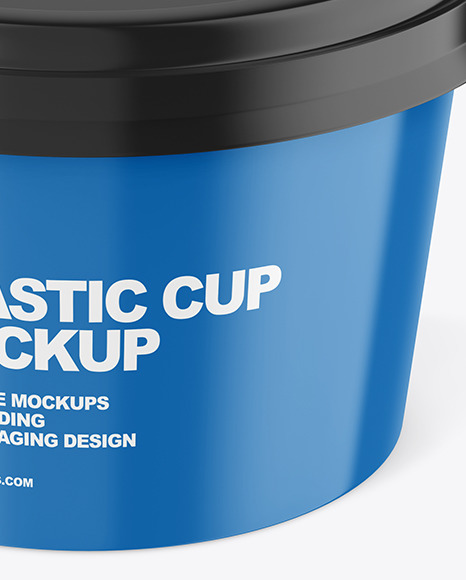 Plastic Cup Mockup PSD #5