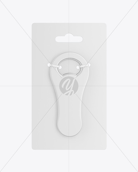 Opener Hang Tab Packaging Mockup PSD #3