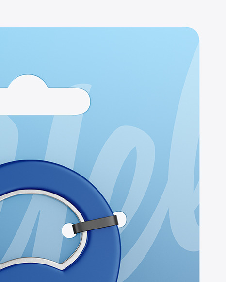 Opener Hang Tab Packaging Mockup PSD #2