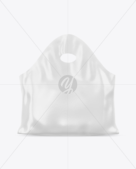 Plastic Bag Mockup   Front View PSD #3