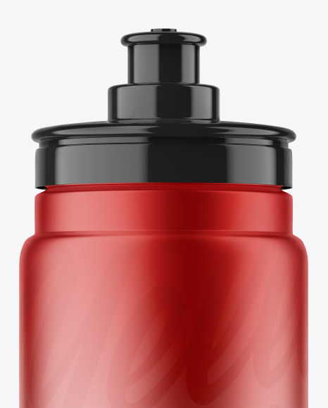 Matte Metallic Sport Bottle Mockup PSD #2