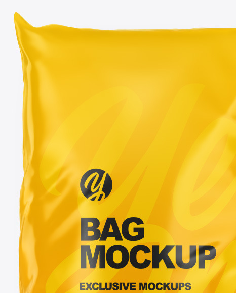 Plastic Bag Mockup   Top View PSD #2