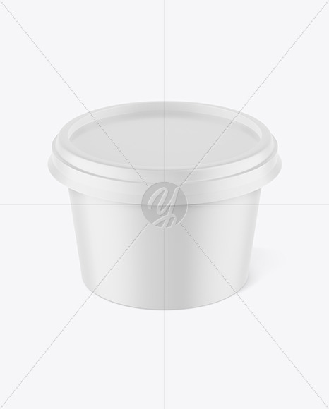 Matte Plastic Cup Mockup PSD #3