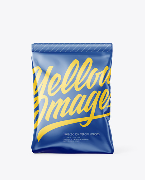 Glossy Bag with Paper Handle Mockup PSD #2