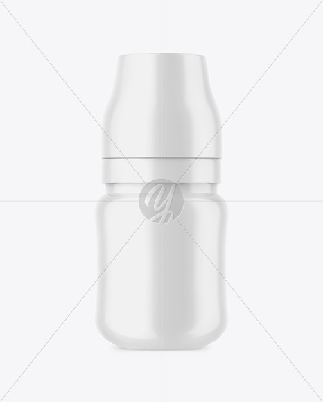 Glossy Baby Bottle Mockup PSD #3