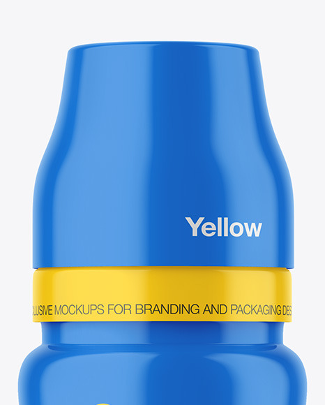 Glossy Baby Bottle Mockup PSD #5