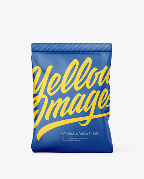 Matte Paper Bag with Paper Handle Mockup PSD #1