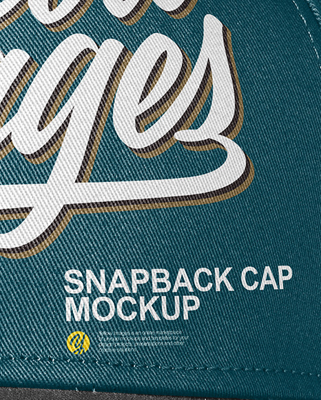 Snapback Cap Mockup PSD #6