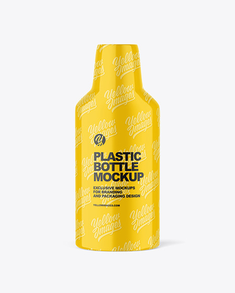 Glossy Cosmetic Bottle Mockup PSD #2