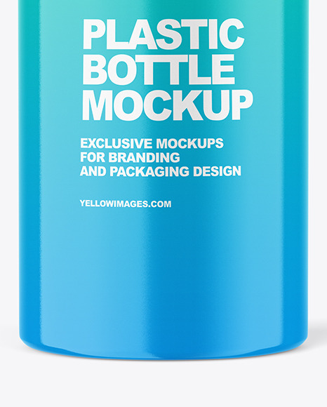 Glossy Cosmetic Bottle Mockup PSD #6