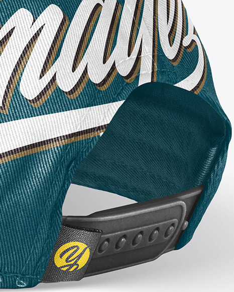 Snapback Cap Mockup PSD #2