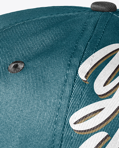 Snapback Cap Mockup PSD #7