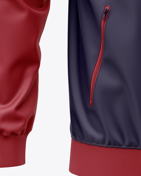 Hooded Windbreaker Mockup outfit 12065