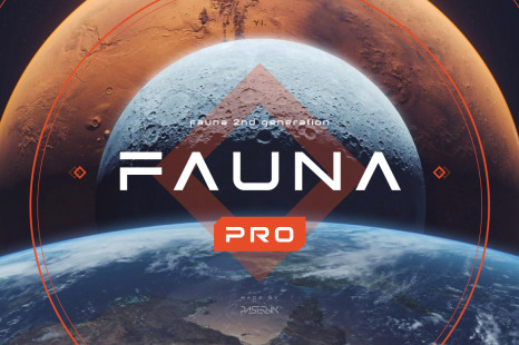 Fauna Pro - Futuristic font