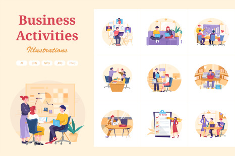 M331_ Business Illustrations