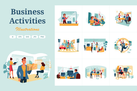 M330_ Business Illustration Pack