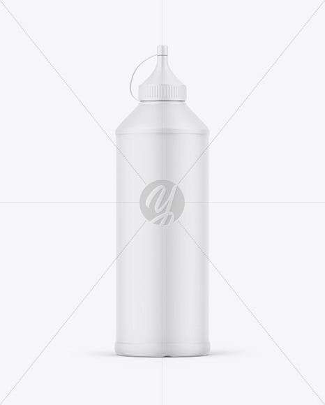 Matte Bottle Mockup PSD #3