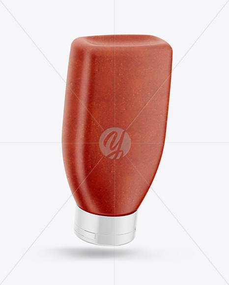 Sauce Bottle Mockup PSD #3