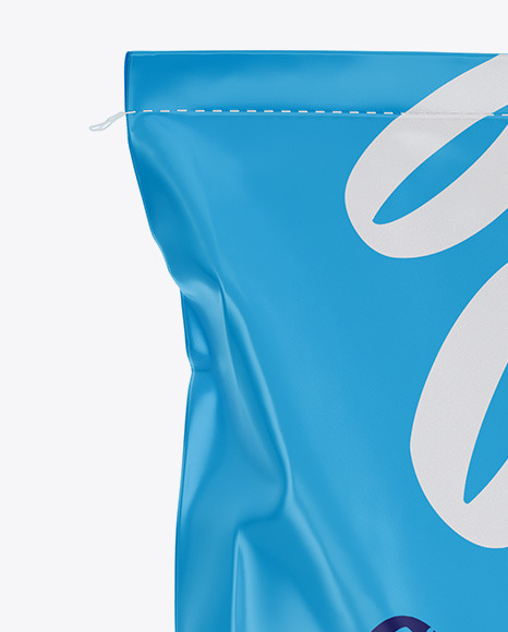 Plastic Bag 3D Mockup   Halfside View PSD #2