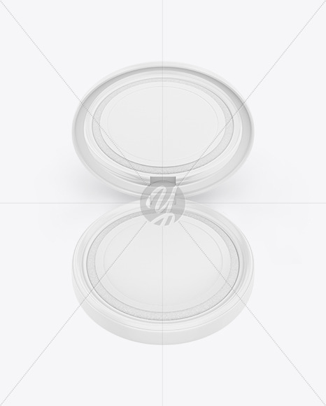 Cosmetic Compact Powder Mockup PSD #3