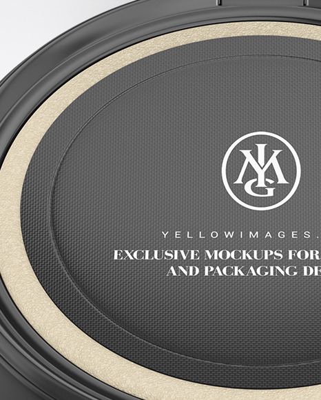 Cosmetic Compact Powder Mockup PSD #1