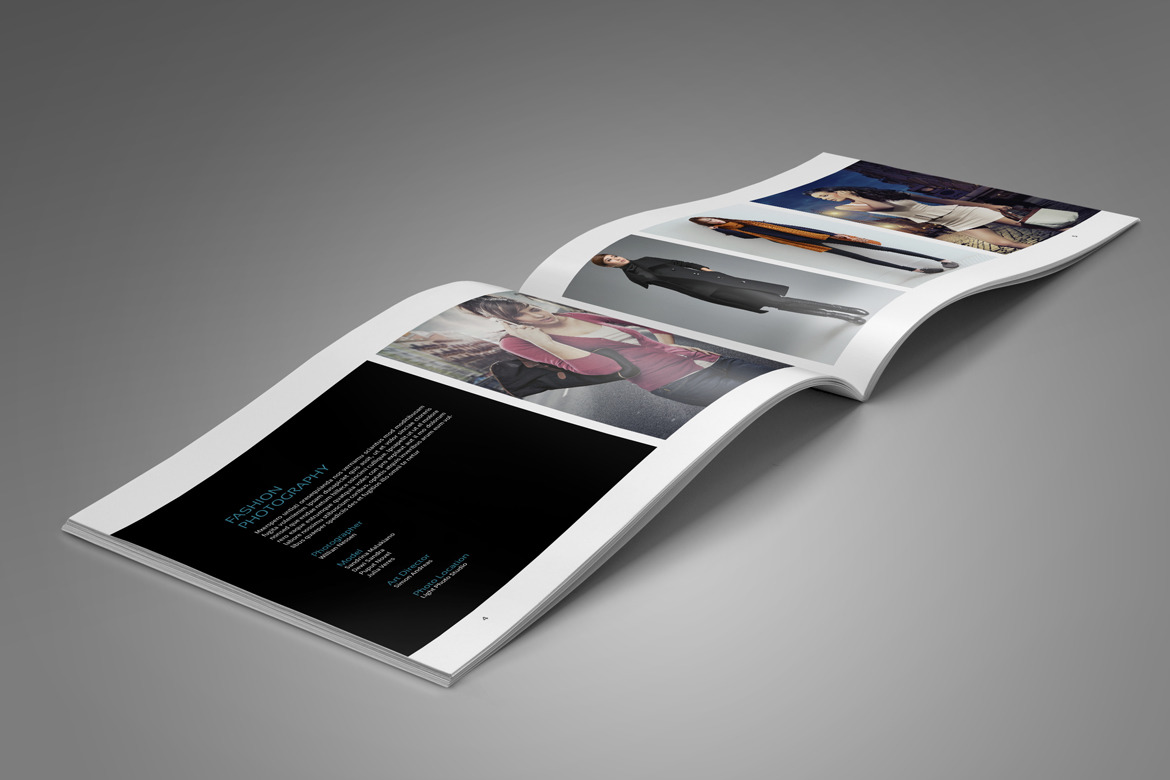 Simple Photo Album on Yellow Images Creative Store