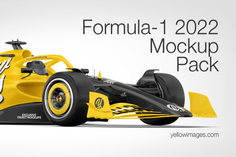 Formula-1 2022 Mockup Pack