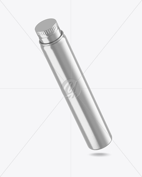Metallic Cosmetic Bottle Mockup PSD #3