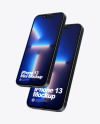 iPhone 13 and iPhone 13 Mini Mockup