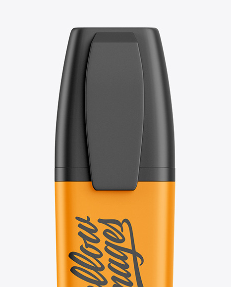 Highlighter Pen Mockup PSD #2