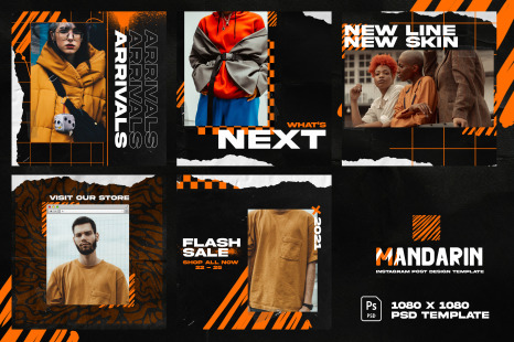 MANDARIN Instagram Post Kit