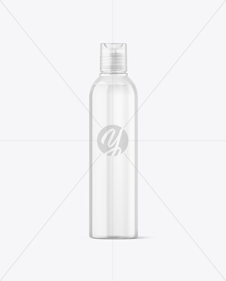 Clear Cosmetic Bottle Mockup PSD #3
